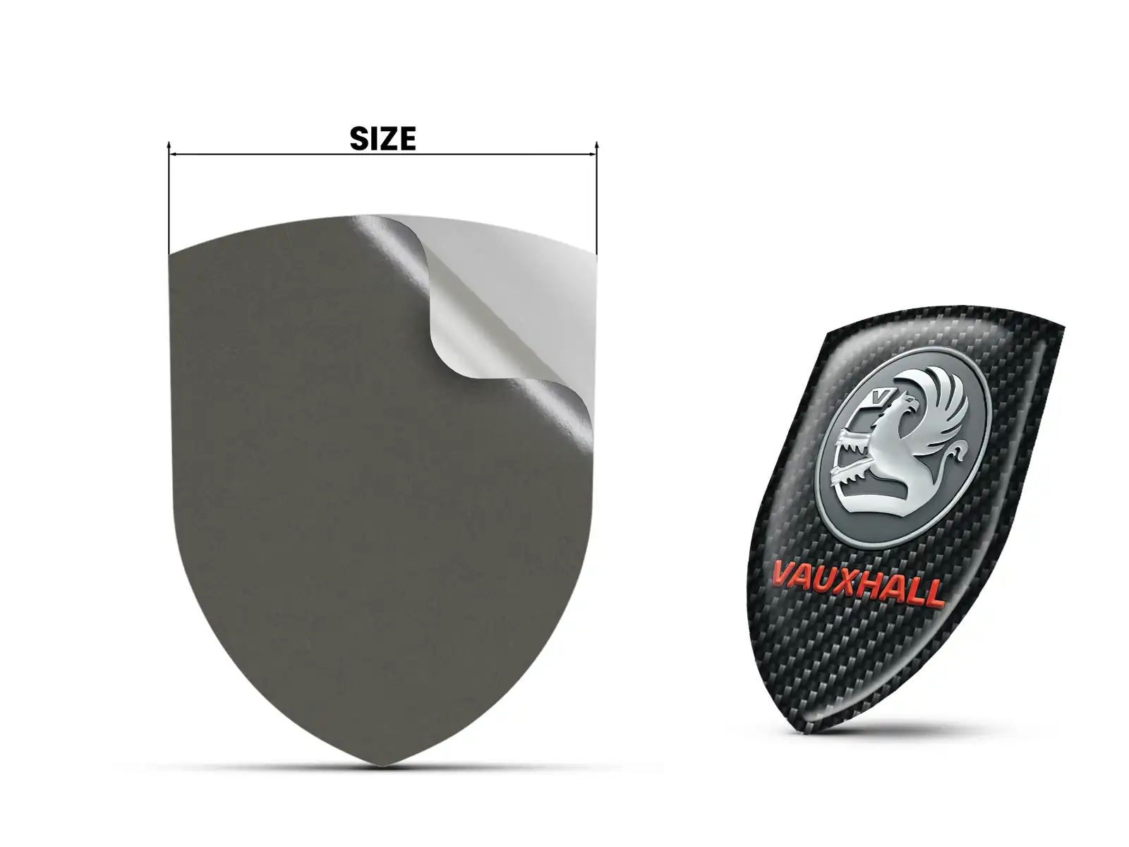 Vauxhall Logo Su Adesivo Pro Max Resiliente Elegante Layout
